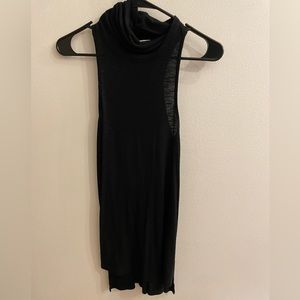 Black long turtleneck